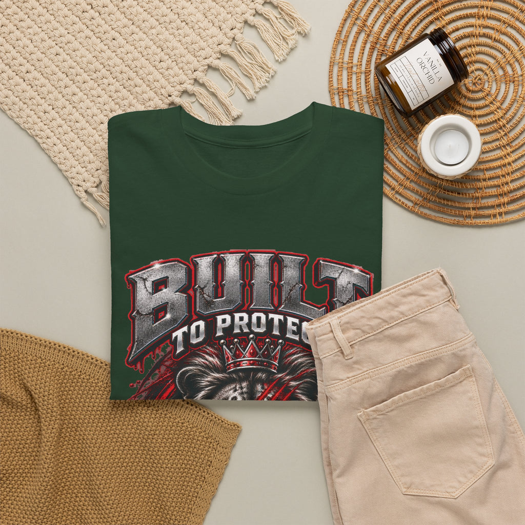 Built to Protect Her Peace Couples Graphic T-Shirt