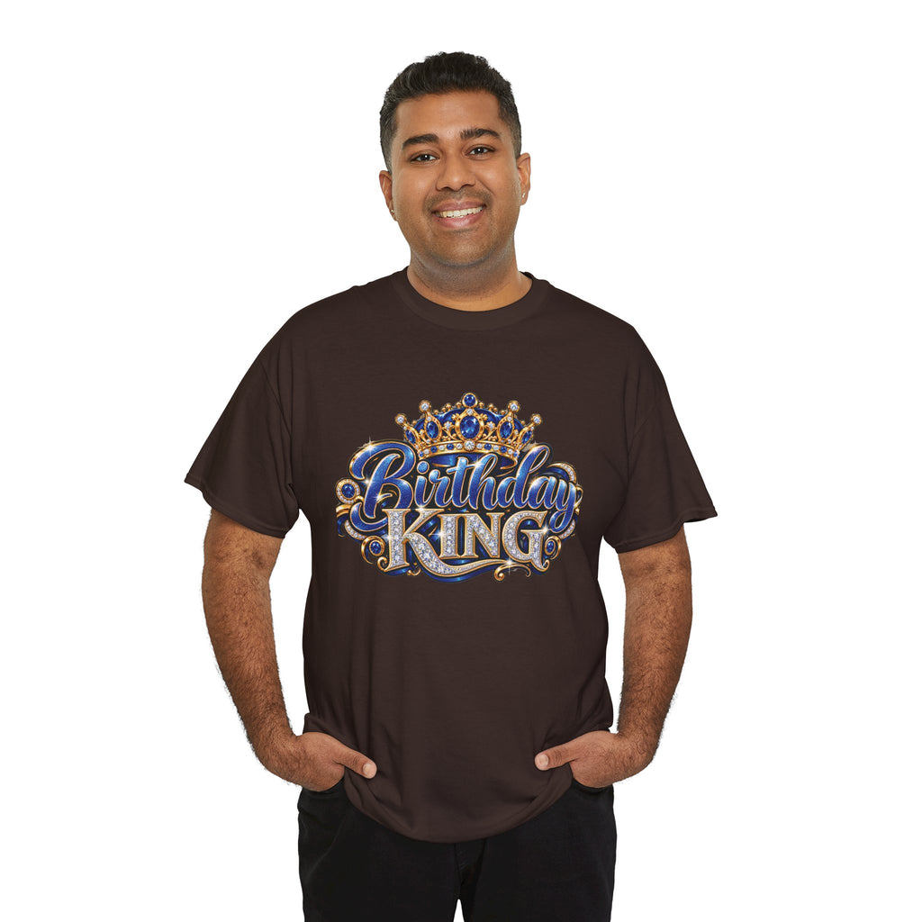 Birthday King Crown Graphic T-Shirt