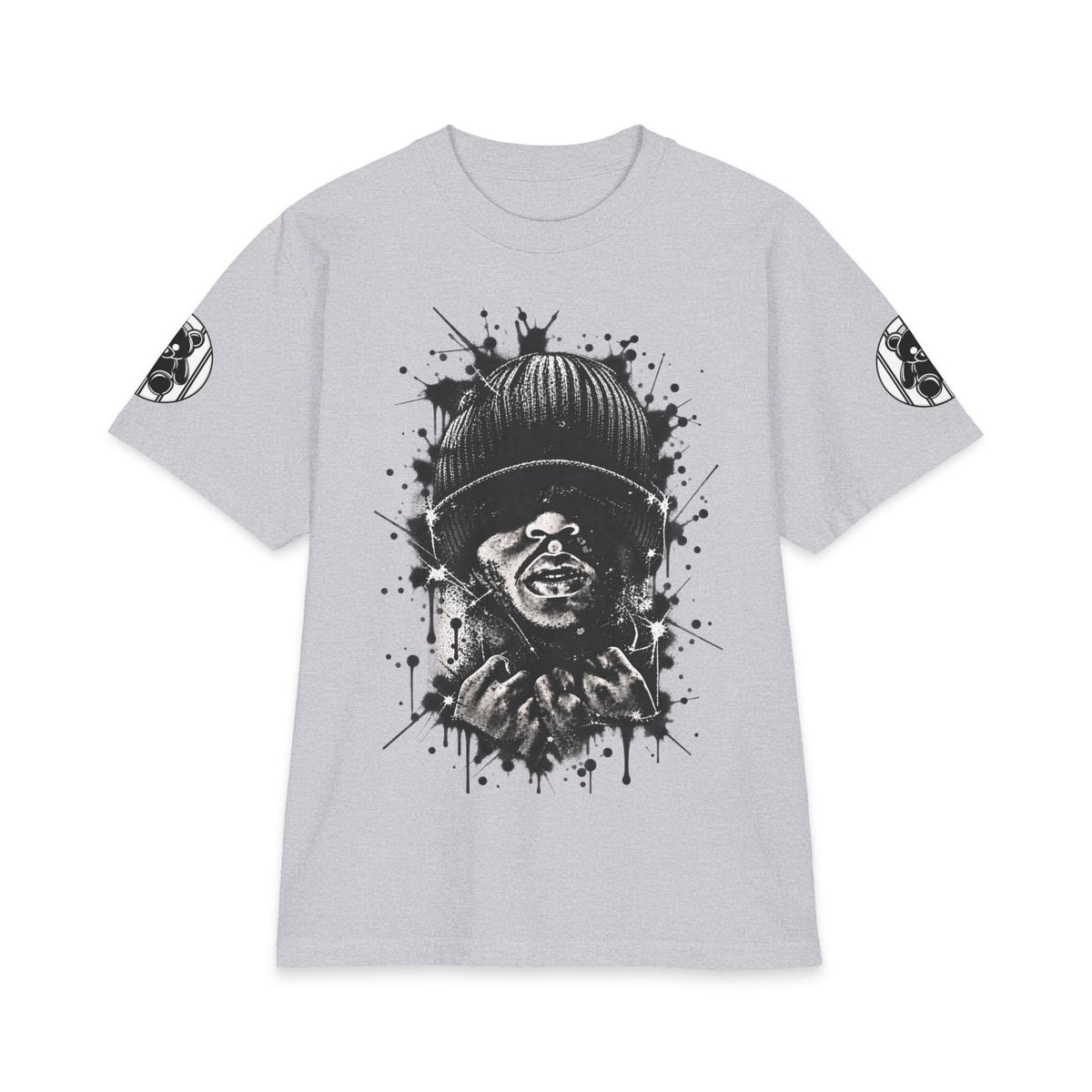 10 Years of 6lack Tour graphic T-Shirt | 6LACK portrait splash design