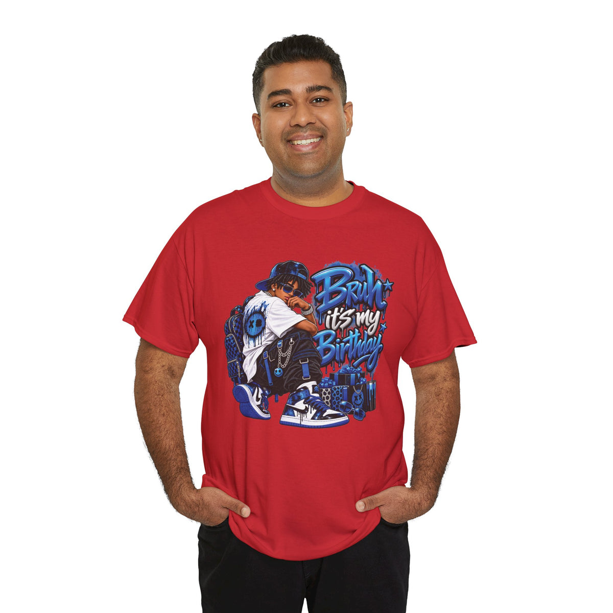 Bruh It’s My Birthday Graphic T-Shirt