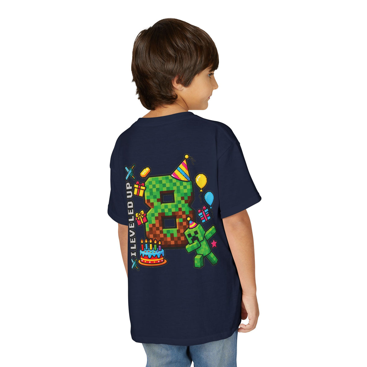 Bruh It’s My Birthday Minecraft-Inspired Youth T-Shirt
