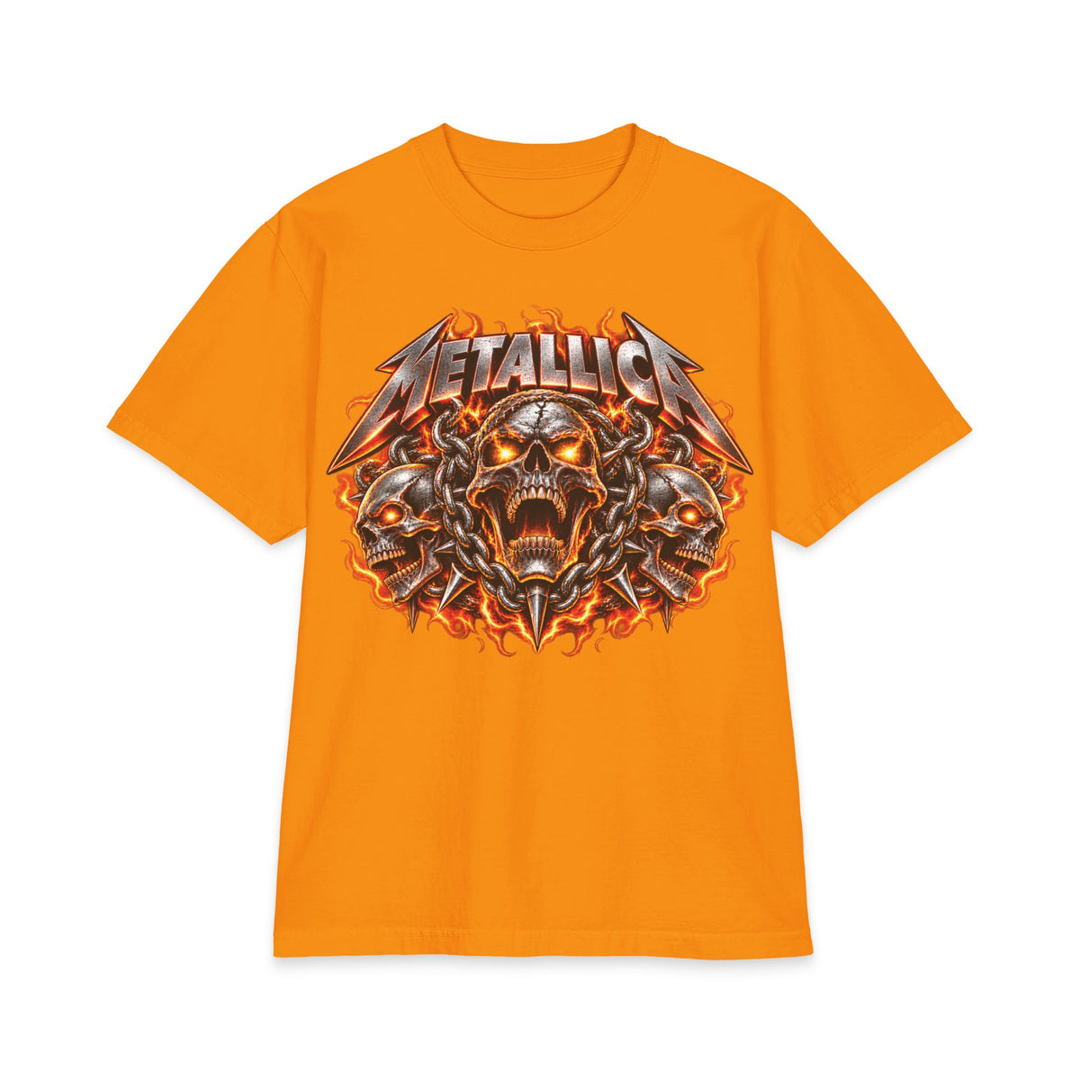 Metallica Skull and Snake T-Shirt | Rock Band Graphic Tee