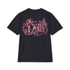 Retro Pink Dolly Portrait T-Shirt | Country Cowgirl Graphic Tee