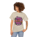 All The Pretty Girls Roll Like This T-Shirt | Pink Graffiti Cannabis Hands Design