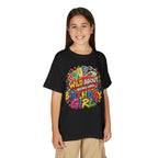 Wild About Being UNO Birthday Girl T-Shirt | Kids Custom Name Back