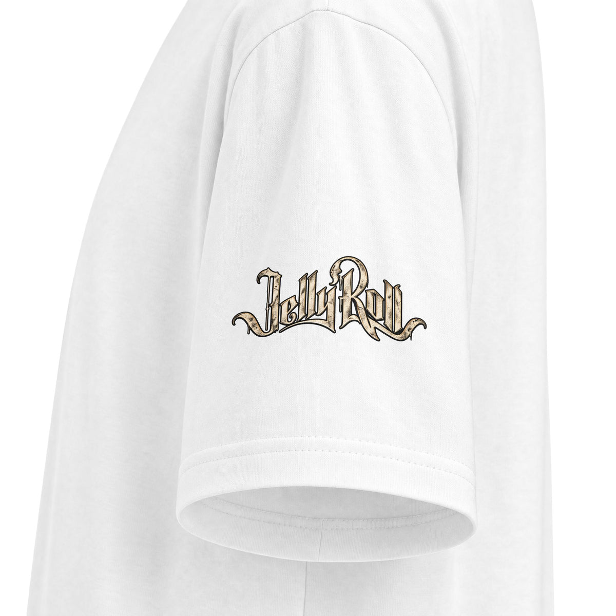 Jelly Roll portrait graphic T-Shirt | rapper collage tee