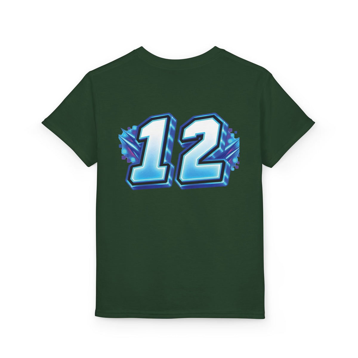 Fortnite Birthday Battle Begins Youth T-Shirt – Custom Number 12