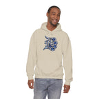 Detroit 313 Drip Skyline Hoodie | Graffiti Letter B Chest Design