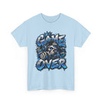 Game Over Skull Gamer T-Shirt | Level Up Graphic Tee