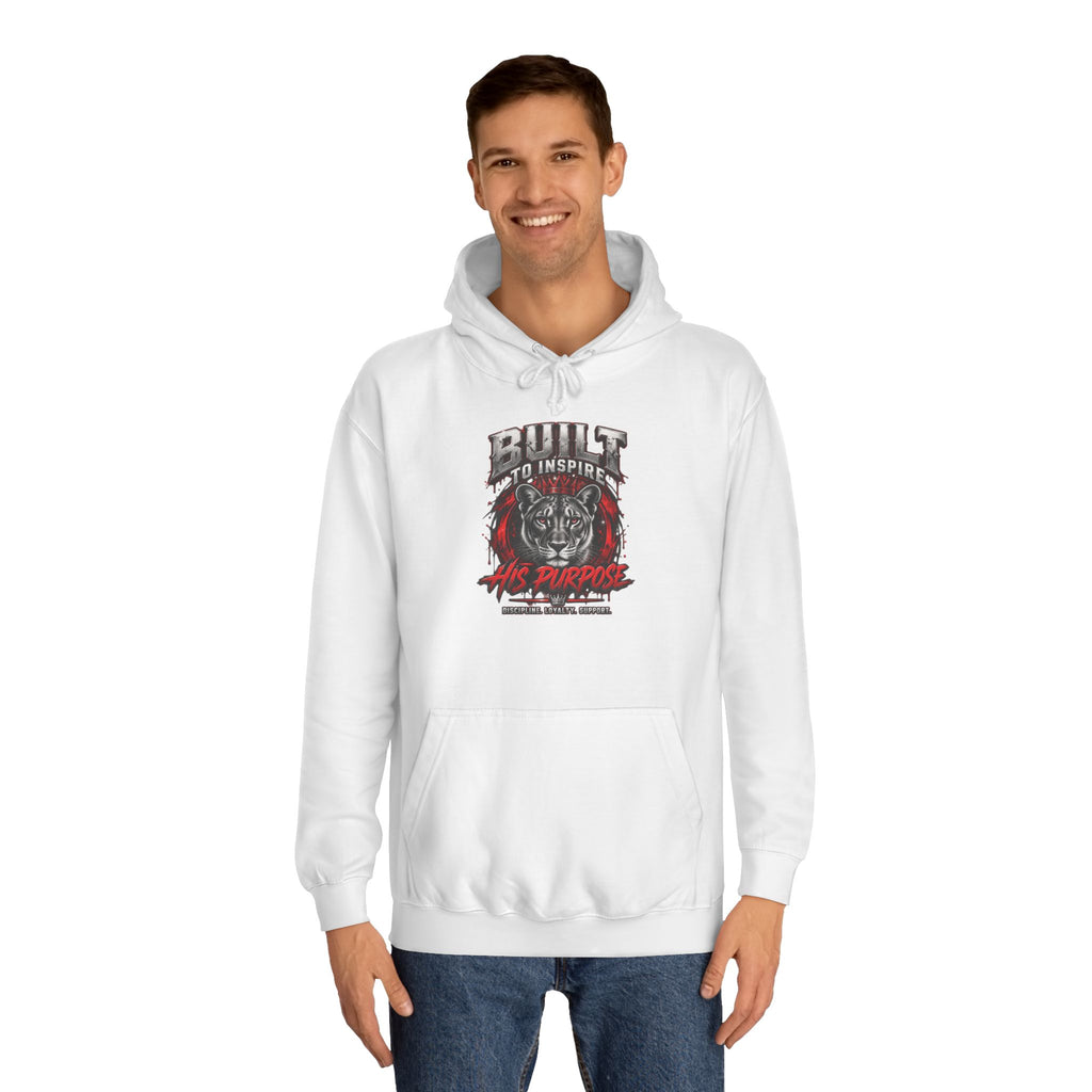 Built ro Inspire his Purpose Couples Graphic Hoodie