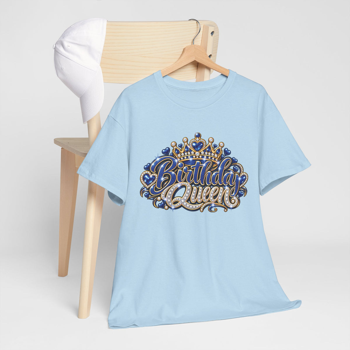 Birthday Queen Crown Graphic T-Shirt