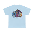 Detroit Script Tee | 313 Drip Skyline T-Shirt