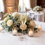 Engraved Champagne Flute, 8oz | Personalized Engraving Option