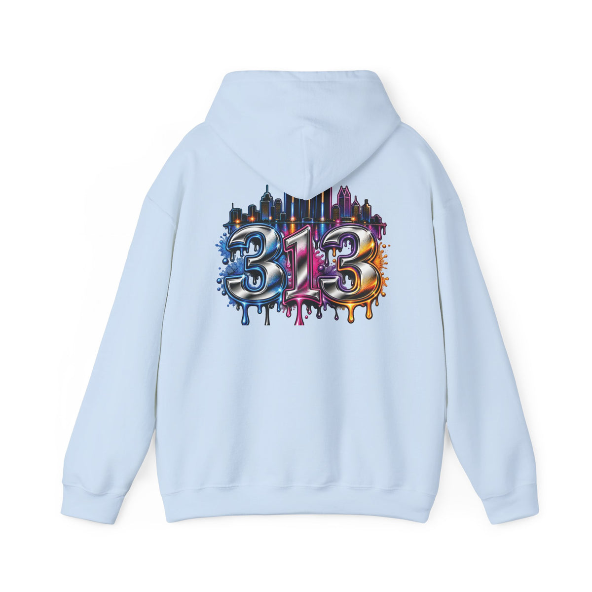 Detroit 313 City Pride Hoodie