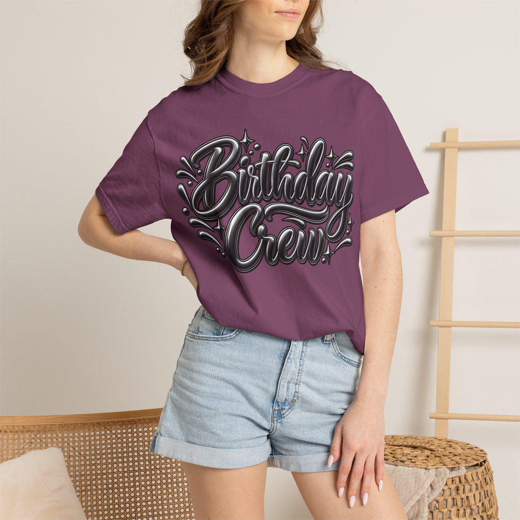 Birthday Crew Graphic T-Shirt