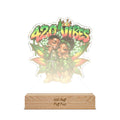 420 Vibes Acrylic Night Light | Custom Shape UV LED Lamp