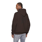Detroit Basketball Graphic Hoodie | Vintage City Sports Logo, Front Collage Art