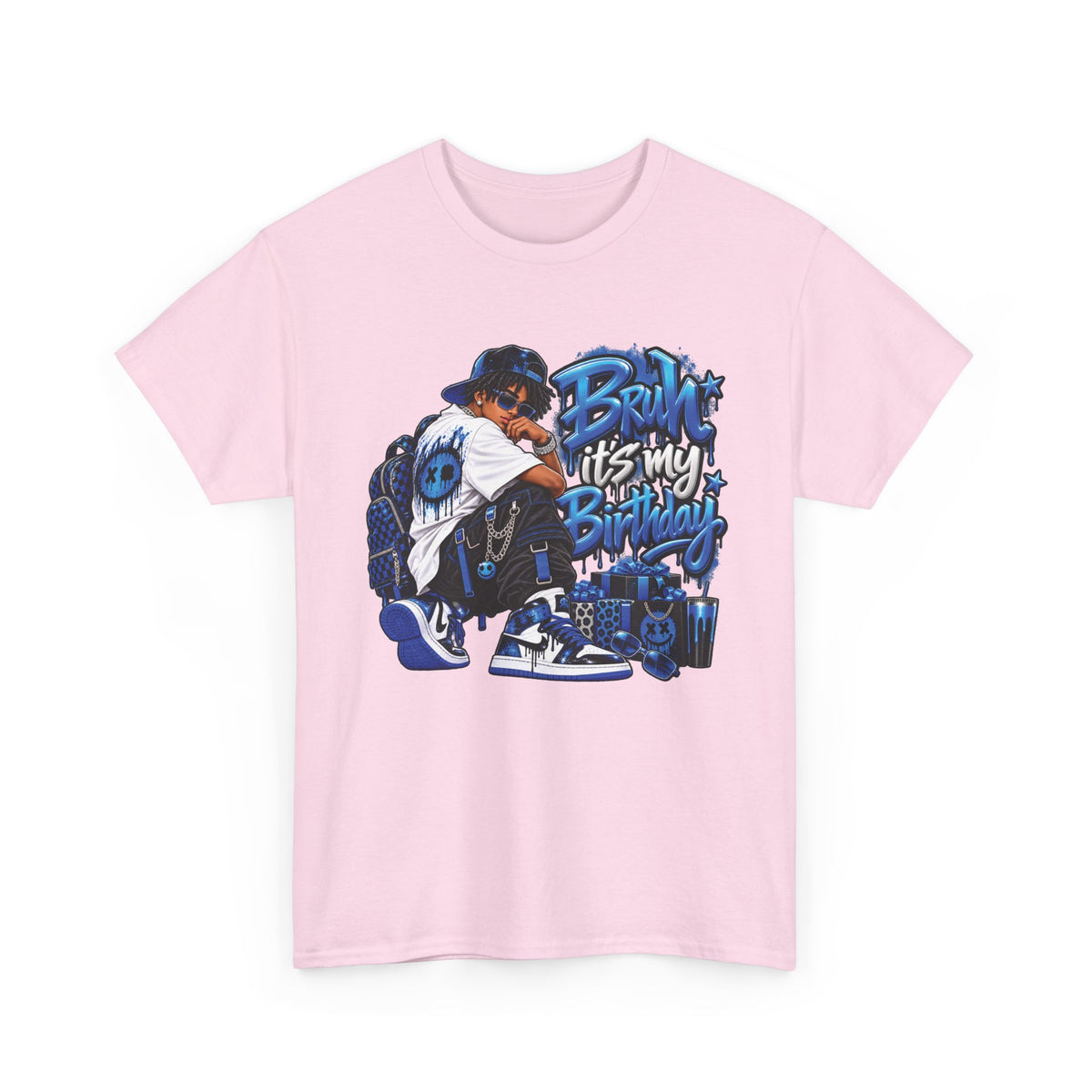 Bruh It’s My Birthday Graphic T-Shirt
