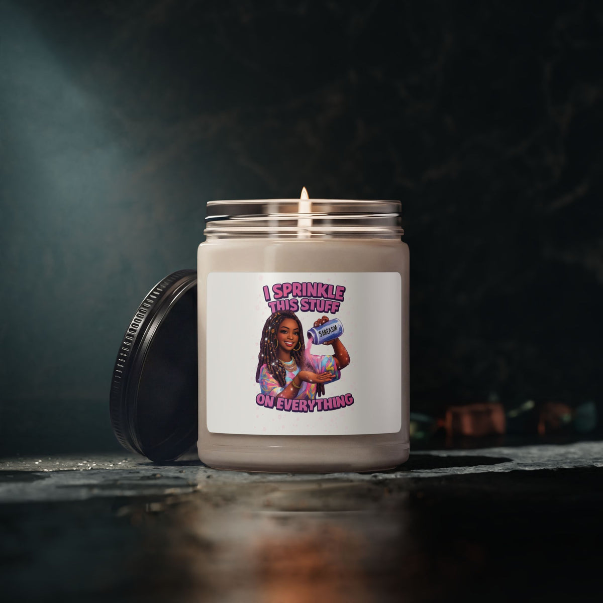 I Sprinkle This Stuff on Everything Candle | Scented Soy 9oz