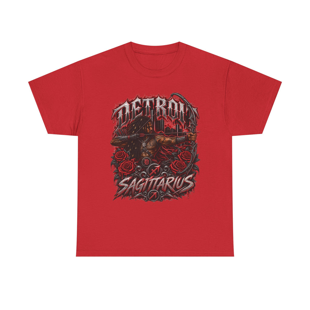 Detroit Sagittarius T-Shirt | Astrology Archer Graphic Tee