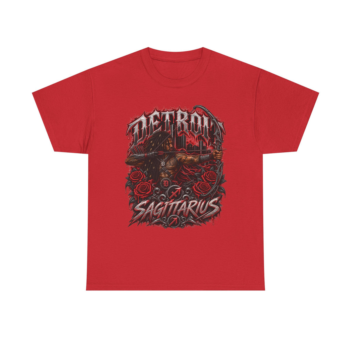 Detroit Sagittarius T-Shirt | Astrology Archer Graphic Tee