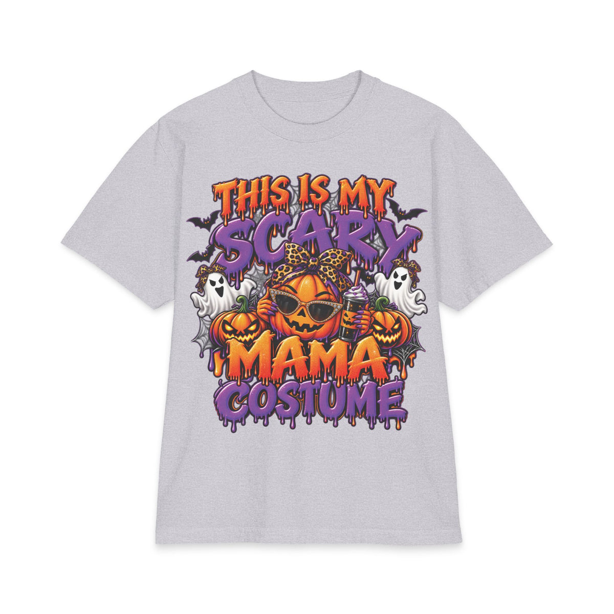 This Is My Scary Mama Costume T-Shirt | Halloween Pumpkin Ghosts