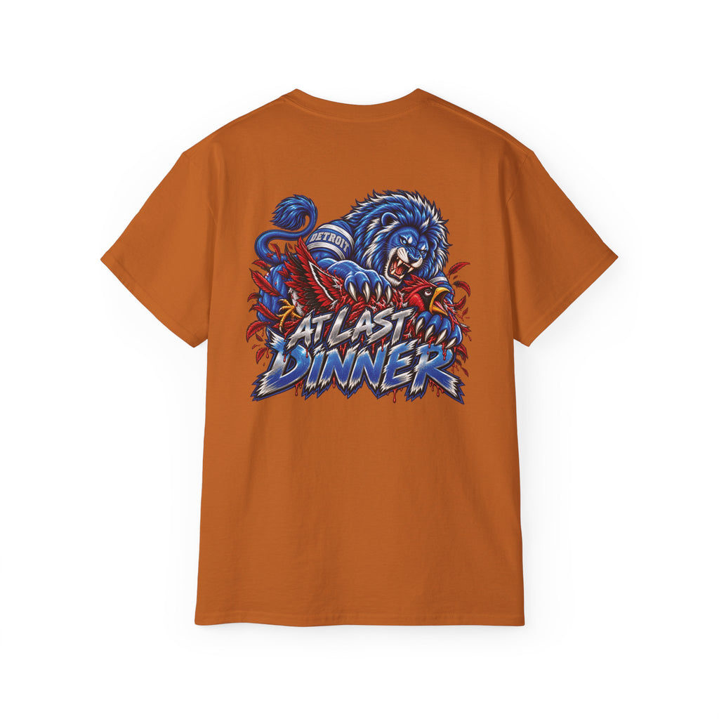 Detroit vs Arizona Rivalry Graphic Tee | Lions vs Cardinals Illustration, Bold Lettering