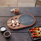 Christian Scripture Engraved Charcuterie Board | Cheese Set