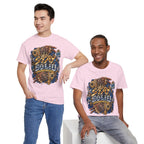 Stay Solid graphic tee | Urban street art typography, gold chain hands
