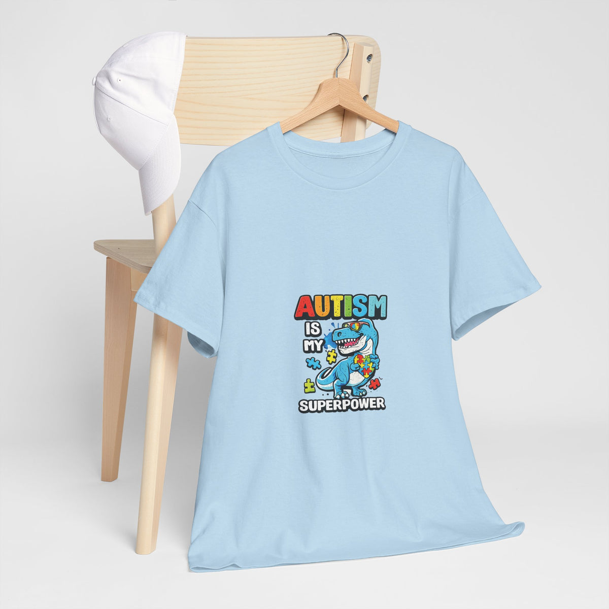 Autism Is My Superpower T-Shirt | Cute Shark Graphic Tee