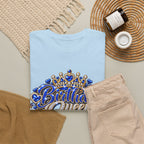 Birthday Blue Queen Crown Graphic Tee