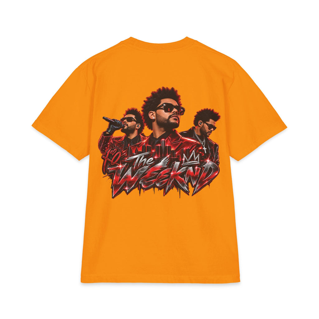 XO Heart Graffiti T-Shirt | Weeknd Triple Portrait Tee