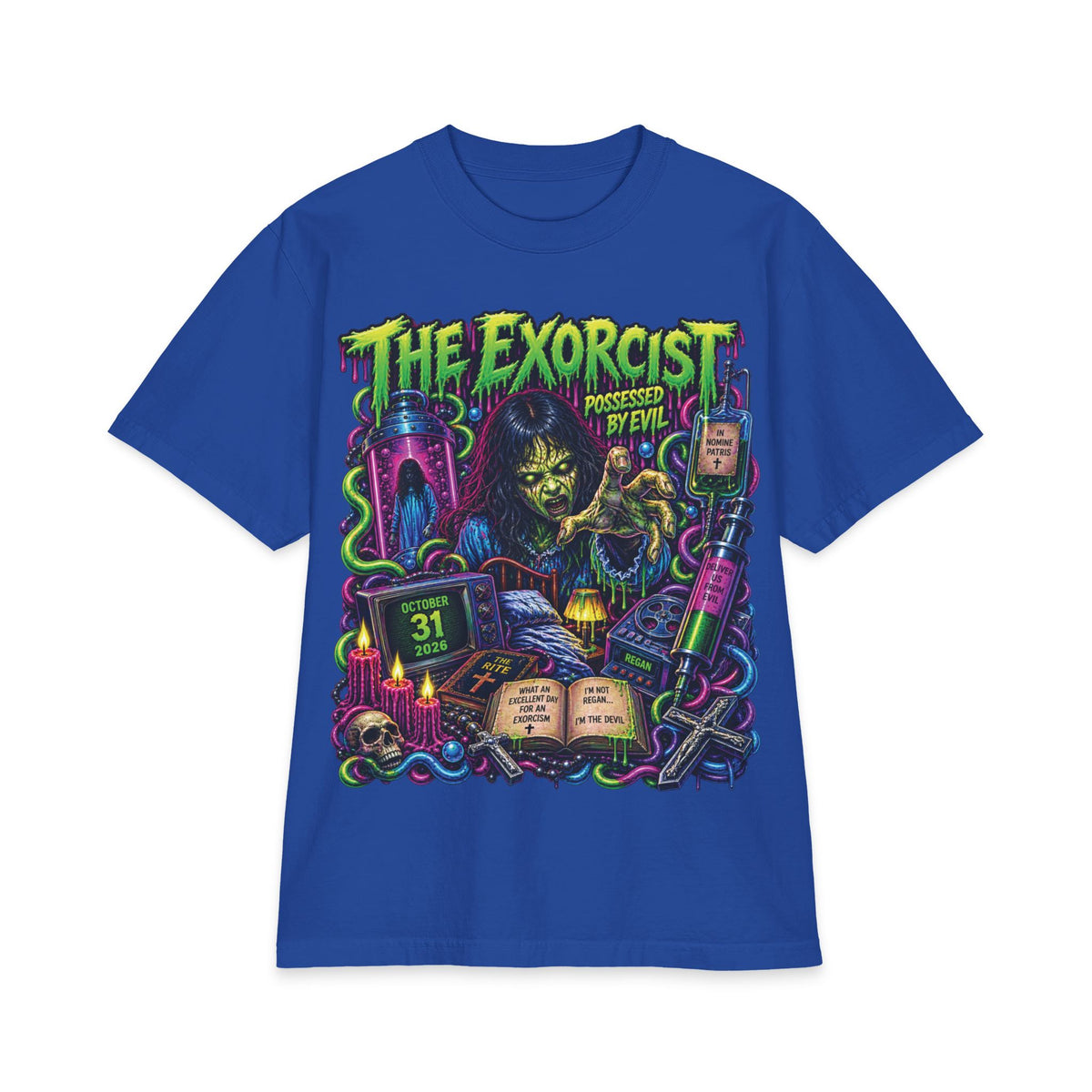 The Exorcist graphic tee | Horror movie art T-Shirt