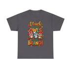 I Teach the Cutest Owls On My Branch Tee | Cute Owl Teacher Shirt, Fall Leaves