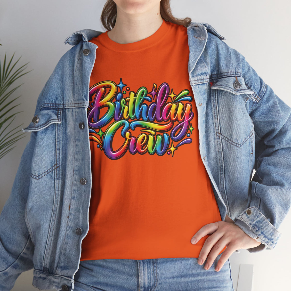 Birthday Crew Colorful Celebration T-Shirt