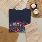 Horror Mask Graffiti Tee | Spooky Season Halloween Slasher Skull Vampire Werewolf