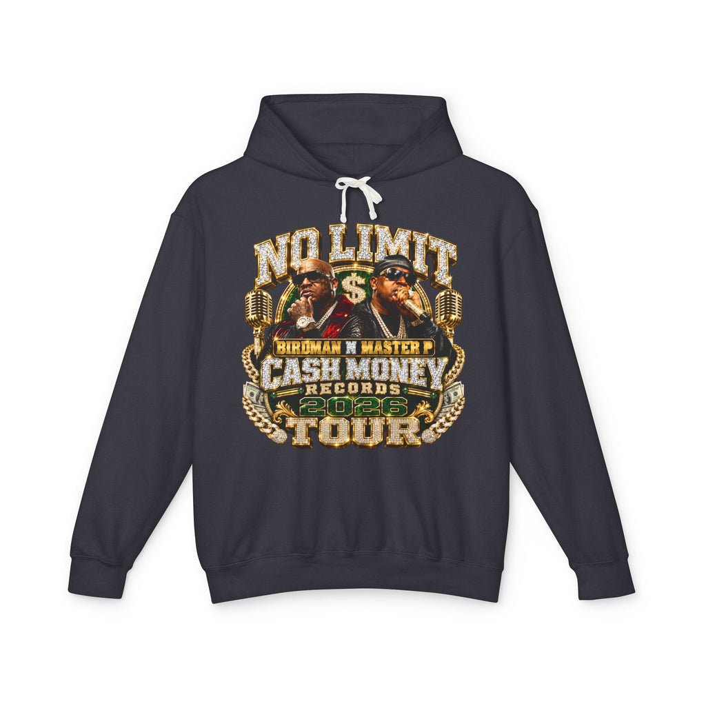 No Limit Cash Money Tour Hoodie | Vintage Rap Tour Graphic Hoodie