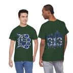 Detroit Brass Knuckles graphic tee | 313 Skyline Drip T-Shirt