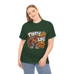 They Not Like Us Turkey Tee | Streetwear Thanksgiving Graphic Shirt