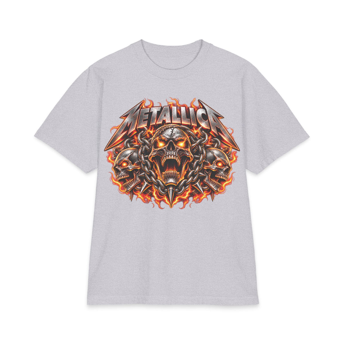 Metallica Skull and Snake T-Shirt | Rock Band Graphic Tee