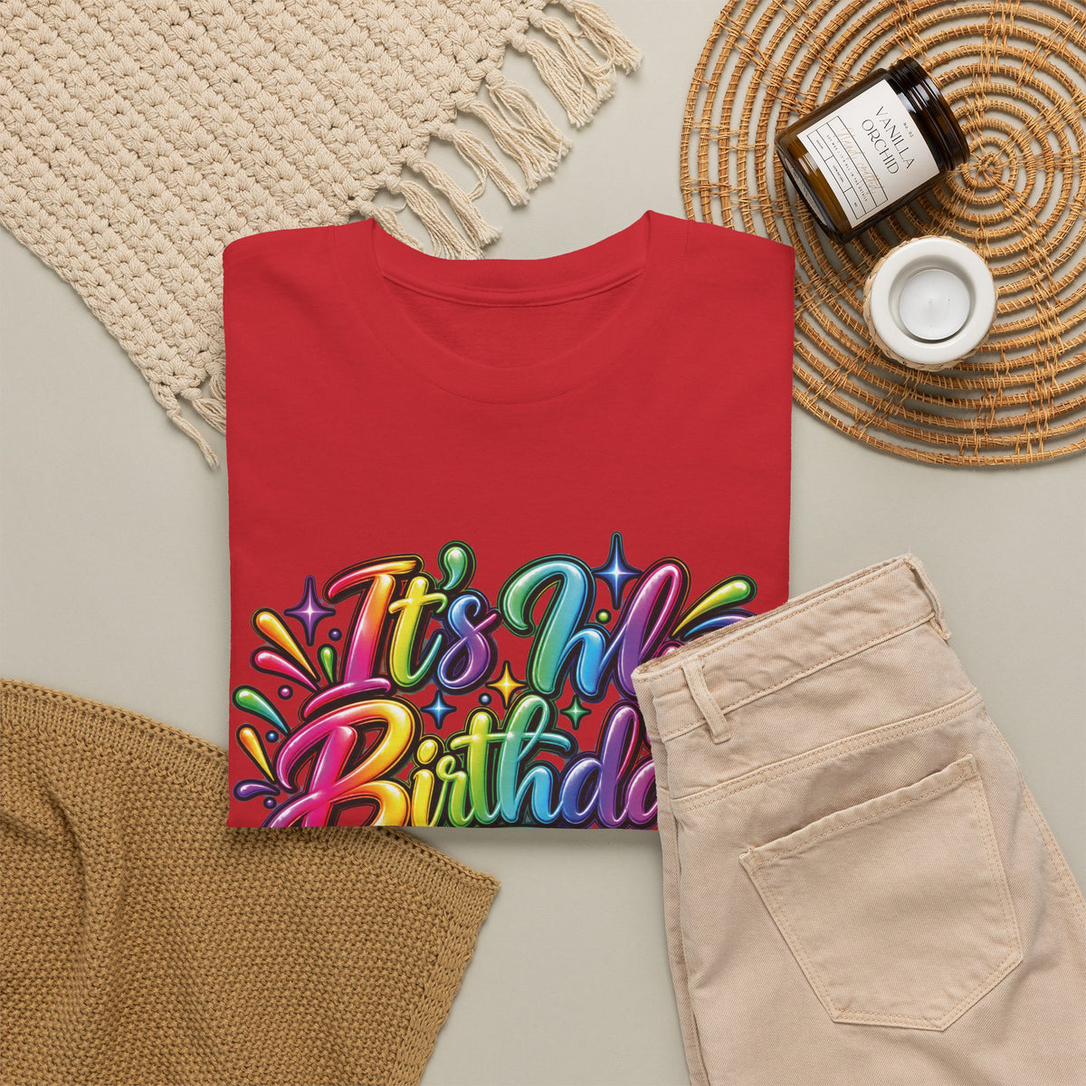It’s My Birthday Colorful Celebration T-Shirt