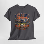Detroit Baseball Tee | Motor City 313 Vintage Baseball Design