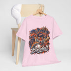 Detroit Tigers Tiger Baseball Tee | Vintage Mascot Detroit Baseball Shirt