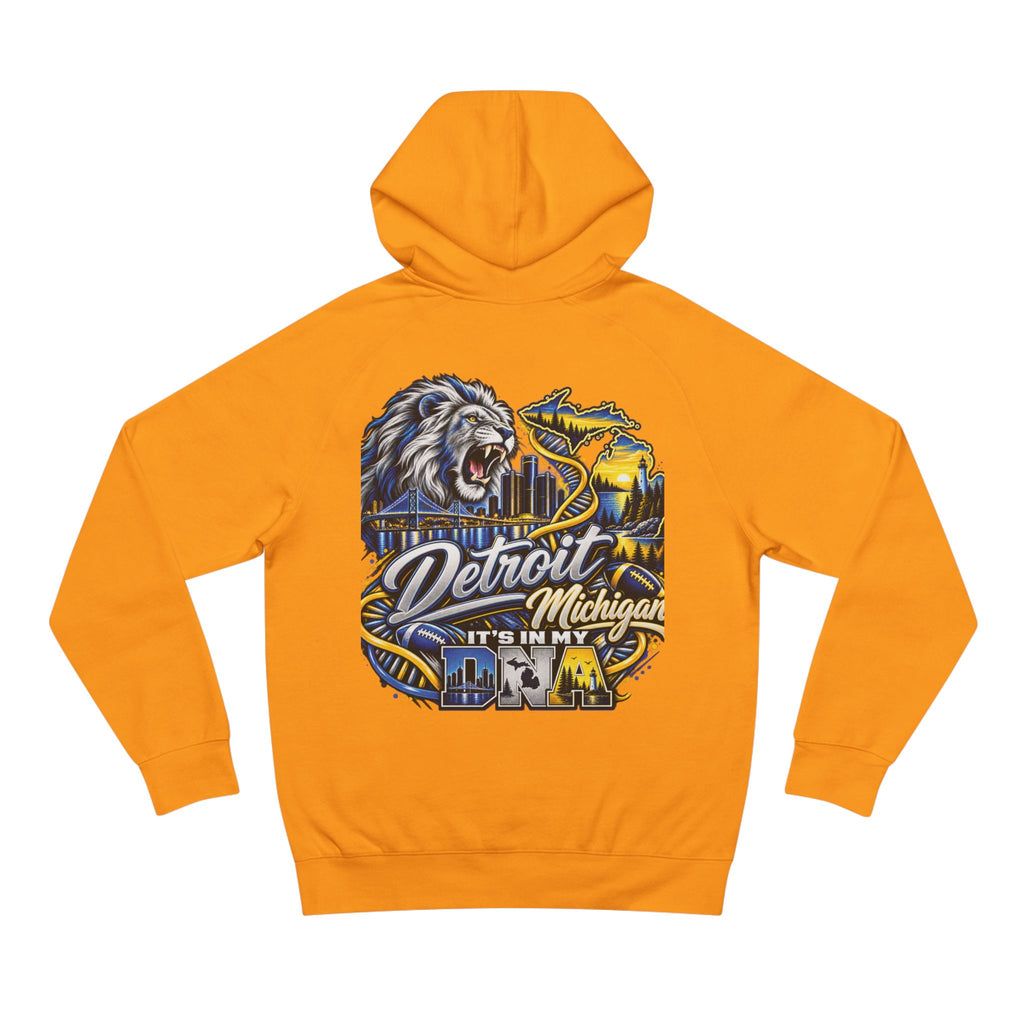 Detroit Michigan Motor City Football Spirit Hoodie