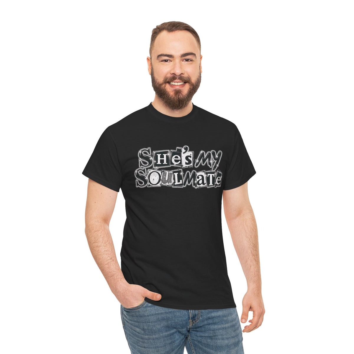 She's My Soulmate Couples T-Shirt