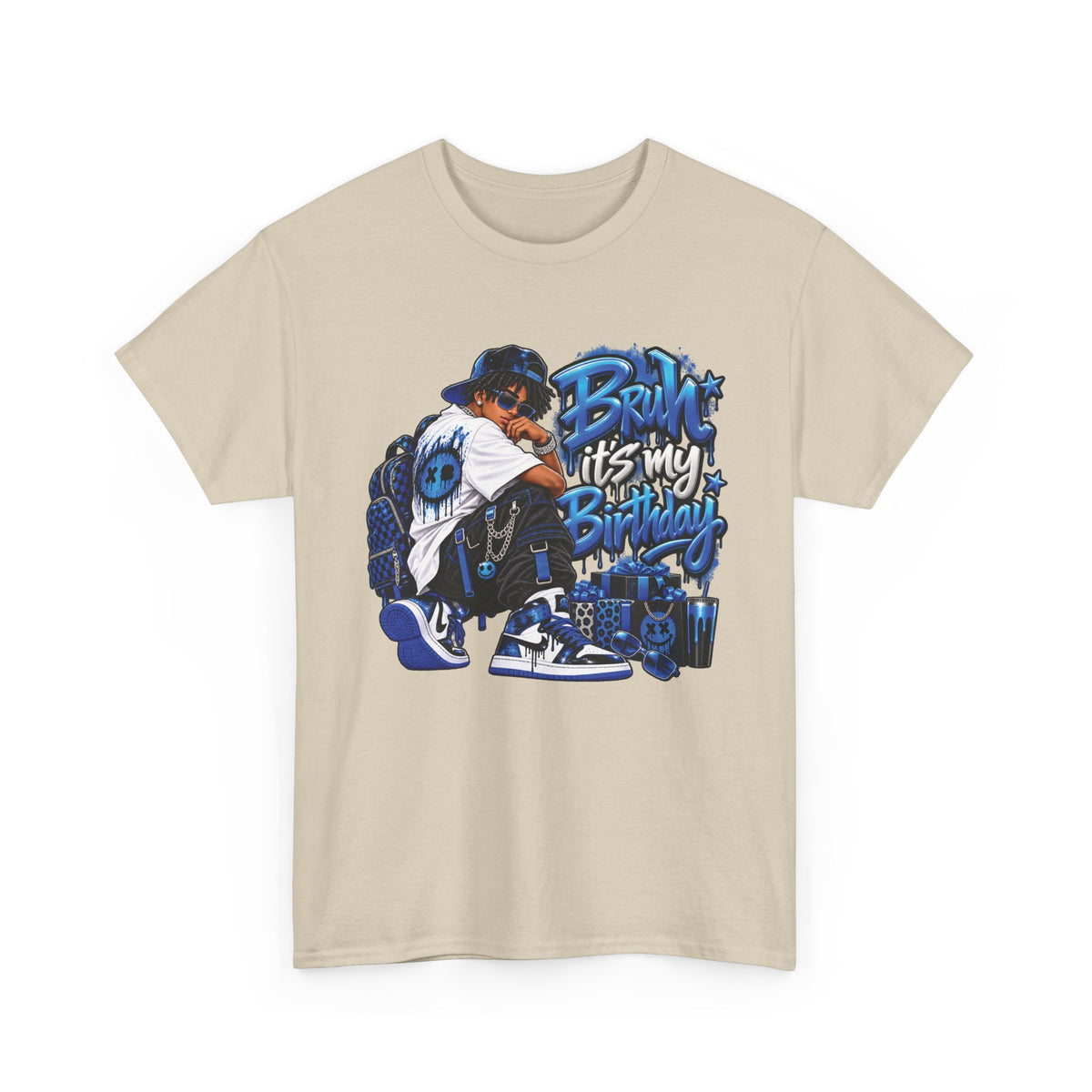 Bruh It’s My Birthday Graphic T-Shirt