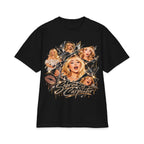 Sabrina C Collage Pinup Portraits T-Shirt | Retro Lip Print Tee