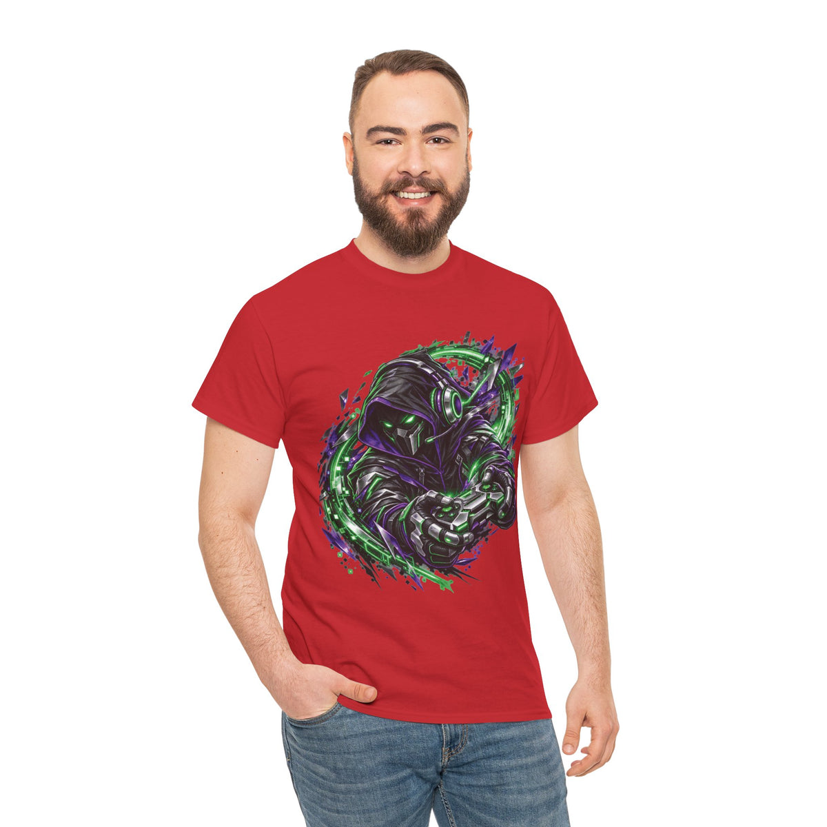 Dark Fantasy Samurai Warrior Video Game T-Shirt