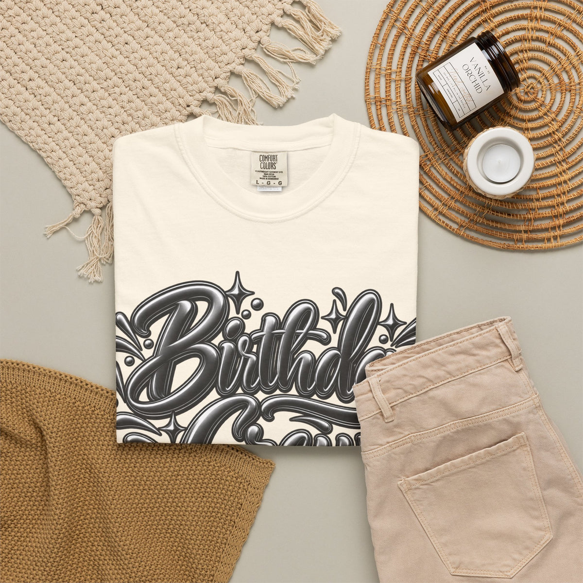 Birthday Crew Graphic T-Shirt
