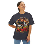 Martin Luther King Take Me Through There graphic Tee | Retro Action Movie Illustration